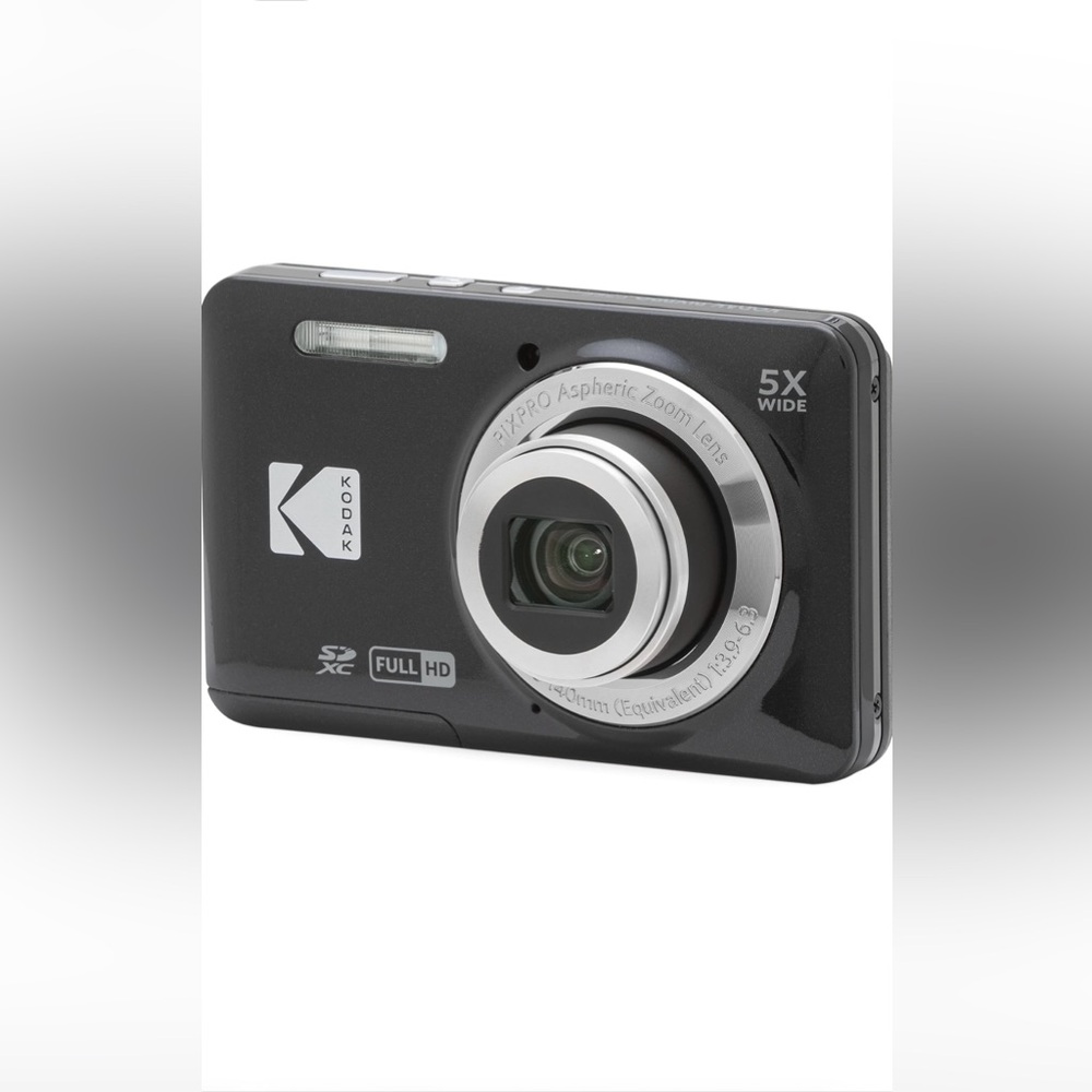 Kodak PixPro FZ55 16.4 MegaPixel Black Digital Camera with 5X Optical Zoom